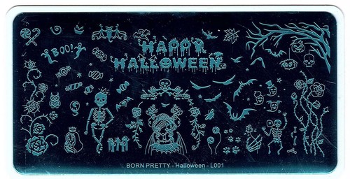Halloween Designs Nail Art Stamping Stainless Steel Template Stencil Image Plate - Picture 2 of 38