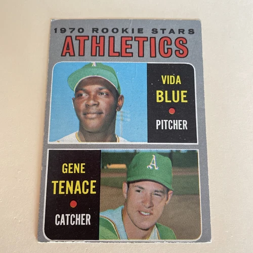 1970 Topps - 1970 Rookie Stars #21 Vida Blue, Gene Tenace (RC)