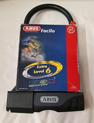 Abus Facilo Extra Level 6 U-lock 32/150 HB230+USH32 Black (2 keys)