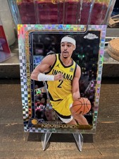 2025-26 Topps Chrome #97 Andrew Nembhard X-Fractor - Indiana Pacers