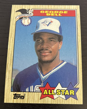 1987 Topps - George Bell - All Star - Toronto Blue Jays - #612