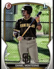 2023 Bowman 1st Edition #BPPF-114 Daniel Montesino