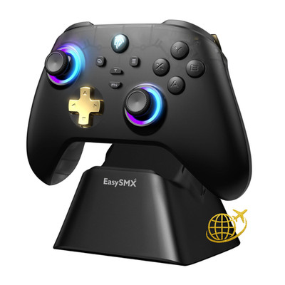 D05 Controller PC mit Ladestation Hall Trigger Joystick 1000mAh Akku 2,5