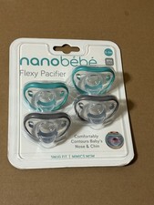 Nano Bebe Flexible Pacifier 4 Pack