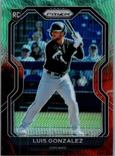 2021 Panini Prizm Luis Gonzalez Cosmic Haze Prizm Chicago White Sox #163