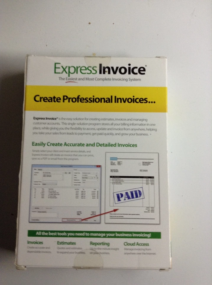 Express Invoice Invoicing Software Manage invoices NCH Software FOR MAC - Image 4 of 4