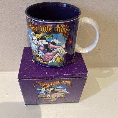 Disney - Brave little Tailor Classic Tasse - mit Box - seltener Fund - top 