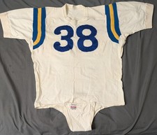 UCLA Bruins 1958 Game Worn Football Jersey - Int. Ret. Record Set vs. Illinois 