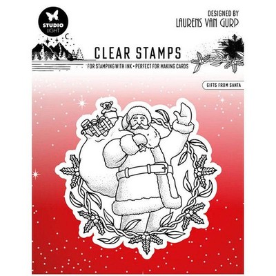 STUDIO LIGHT - Transparent Stempel Motivstempel Clear Stamp - Gifts from Santa