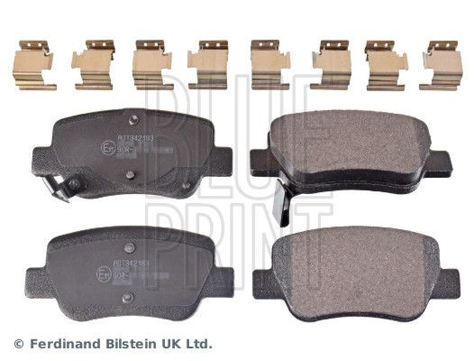 Blue Print Bremsbelagsatz, Scheibenbremse ADT342183 FüR Toyota-image