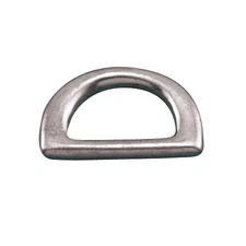 HEAVY DUTY FORGED "D" RING 316 STAINLESS STEEL 1-1/2" (S0222-F038)