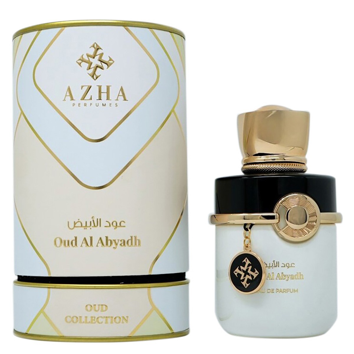 Azha Mens Oud Al Abyadh EDP Spray 3,3  6629021040419