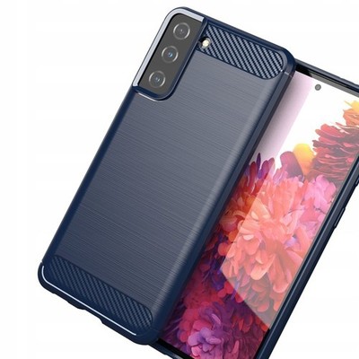 HURTEL CARBON CASE COVER FÜR SAMSUNG GALAXY S21+ 5G FLEXIBLE ABDECKUNG