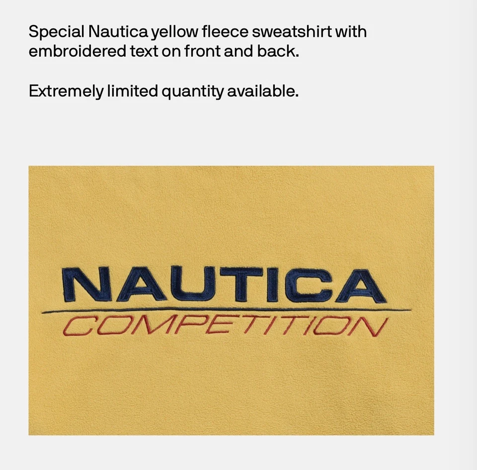 AGOTADO NUEVO Suéter Smashing Machine Nautica Competition A24 Edición Limitada XL Foto 4 de 4