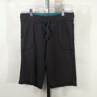 SO Juniors Medium Low Rise Bermuda Shorts Brown Cotton Y2K Comfy Soft — photo 2