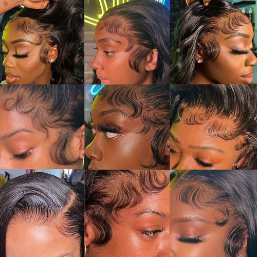 Women Wigs Human Hair Body Wave Lace Front for 150% Density 13X4 Hd Glueless - Picture 7 of 12