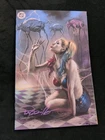 GNORTS SWIMSUIT EDITION #1 SIGNED LUCIO PARRILLO HARLEY QUINN COA EXCLUSIVE 1