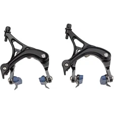 Velo Orange Grand Cru Long Reach Front and Rear Brakeset: Black BR-0007-BLK