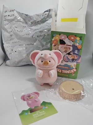 ToyZero+ Lulu The Piggy Animal Party Figure: Elephant (RARE Pink