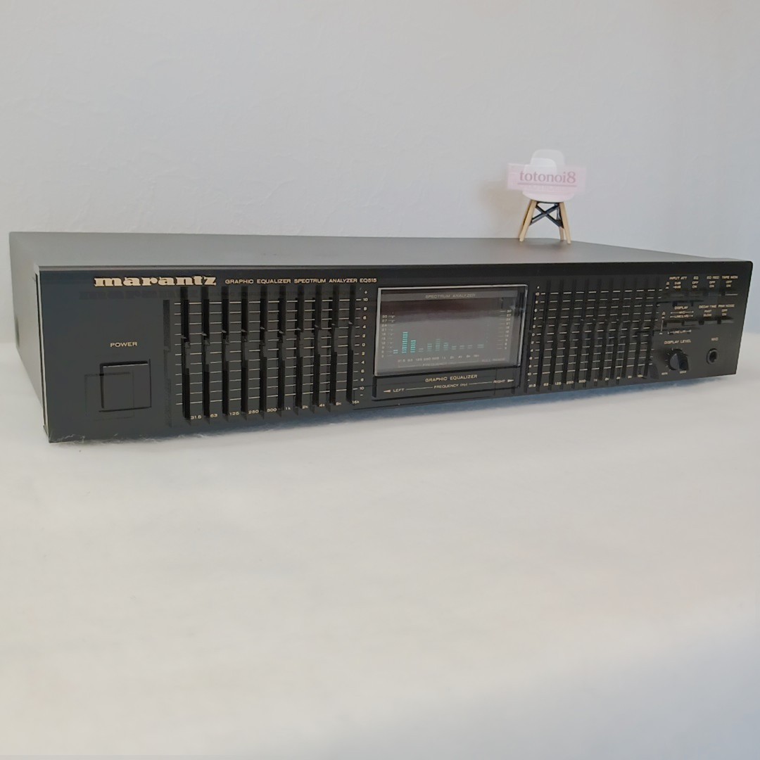 Marantz EQ515 10 Band Graphic Equalizer Spectrum Analyzer AC 100V