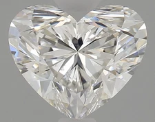 Cert. AGI 1.04 CT Heart Cut Natural Mined Diamond Loose G color VS2 clarity