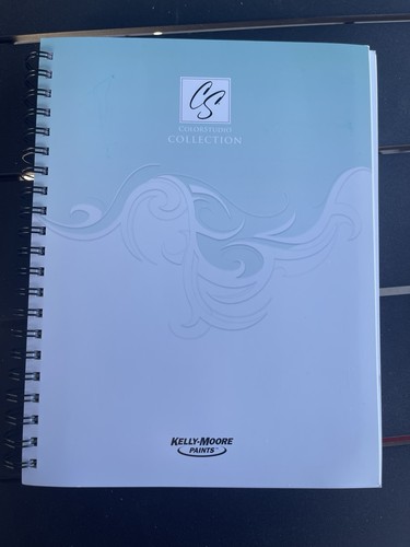 Kelly Moore ColorStudio Collection; Sample Paint Spiral Book With 100+ Colors