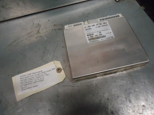 Mercedes CLK Coupe C208 ESP Steuerger�t 0315450732 27639