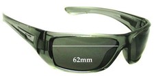 SFx Replacement Sunglass Lenses fits Arnette Stickup AN4147 - 62mm Wide