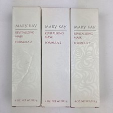 Mary Kay Revitalizing Mask Formula 2 Combination & Oily Skin 4 Oz Lot Of 3 4191