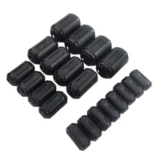 20 Pack Ferrite Noise Suppression Clips for USB Phone Power Audio Signal Cables