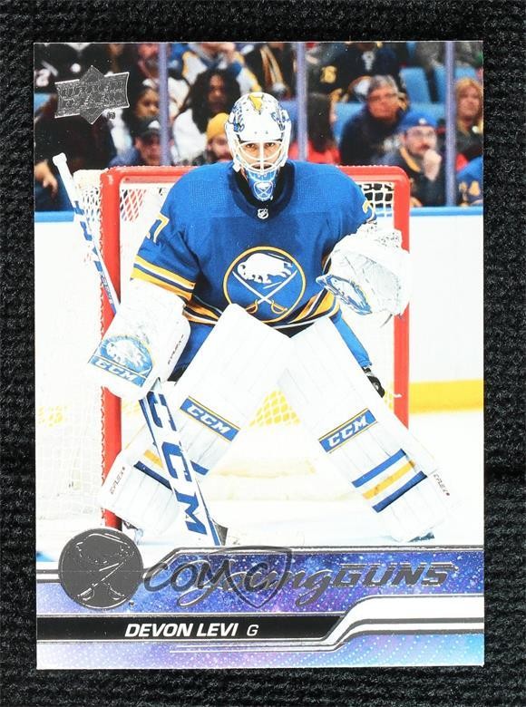 2023-24 Upper Deck Series 1 Young Guns Devon Levi #237 5yy