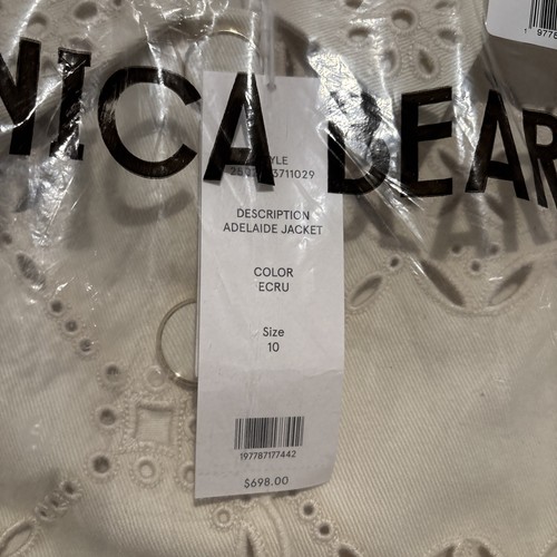 Veronica Beard Adelaide Eyelet Jacket - Picture 4 of 4
