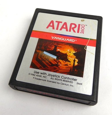 Atari 2600 Spiel -- VANGUARD (Silver Label) -- VCS