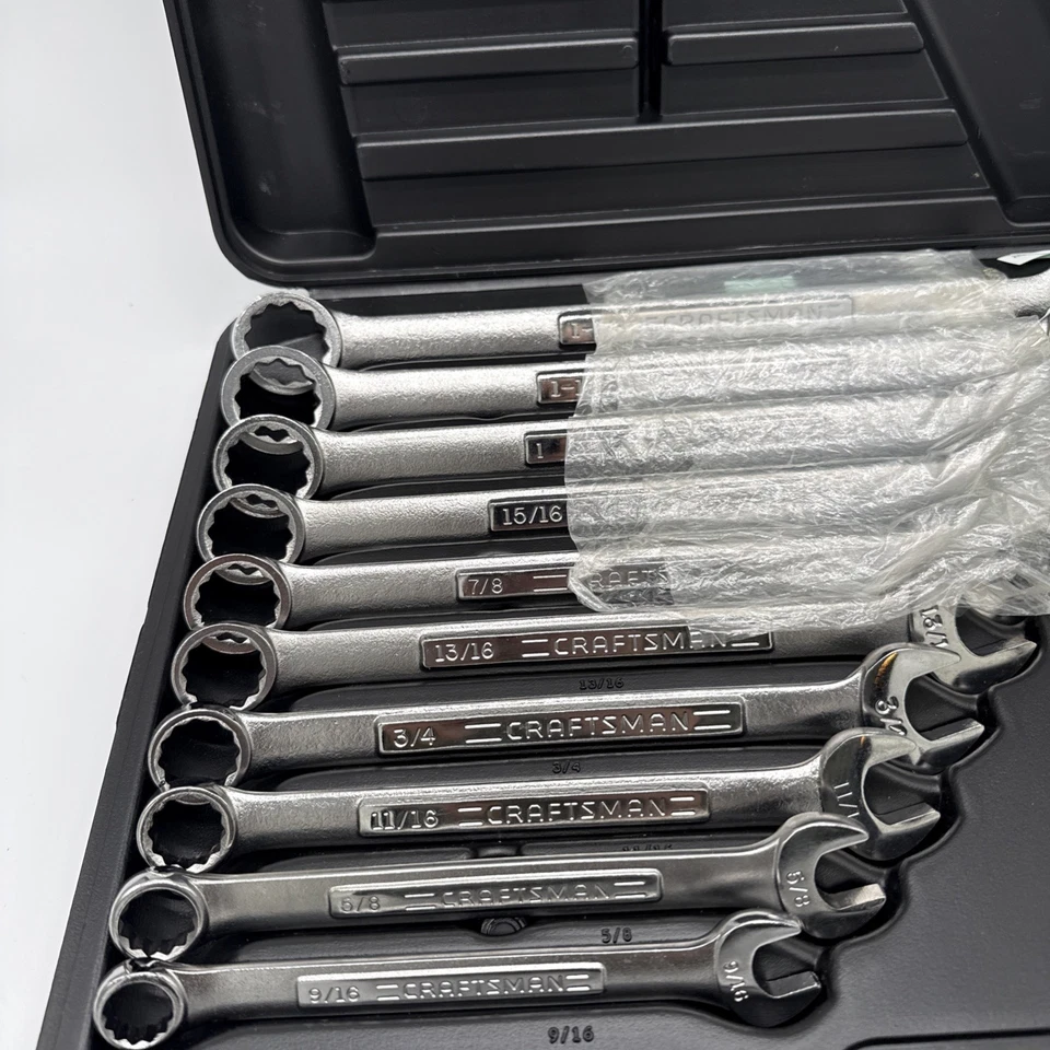 Craftsman 26 Piece Combination Wrench Set 44127, New Old Stock, Forged in USA - Image 3 of 4