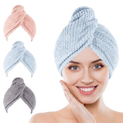 Kldnkig Microfiber Hair Towel for Women: Ideal 26 inches by 10 