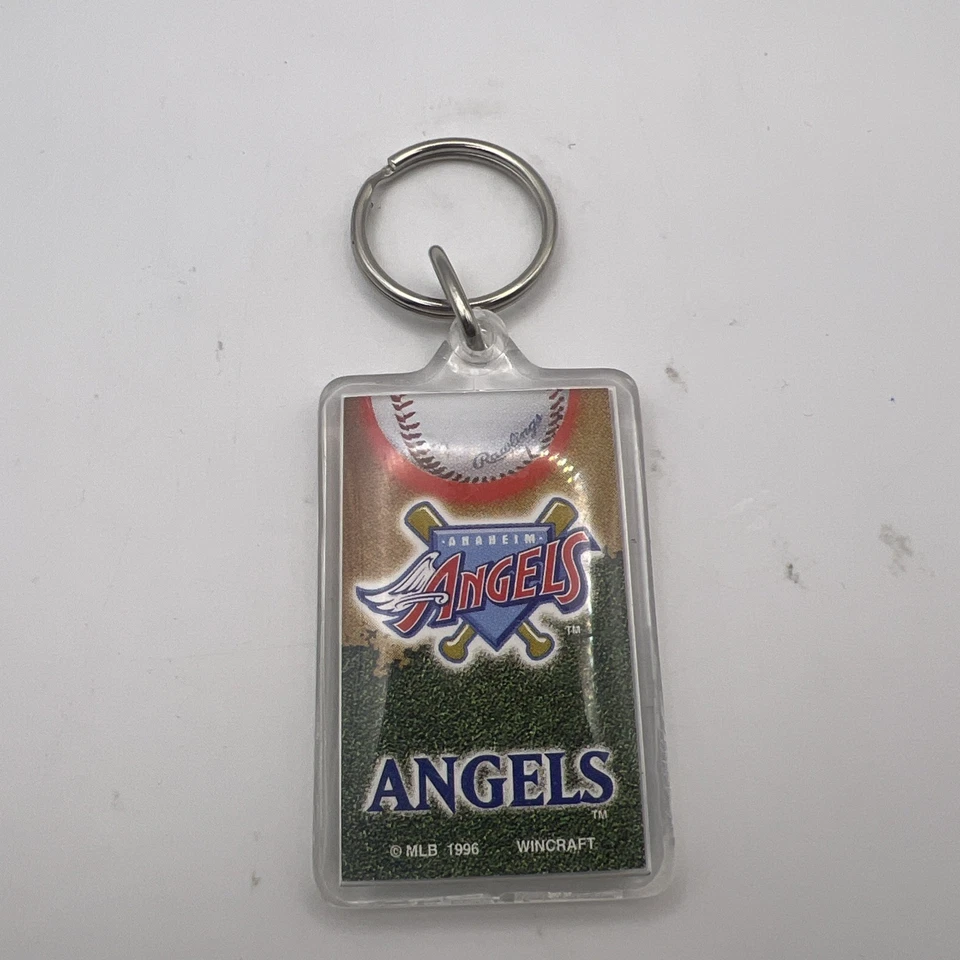 Anaheim Angels 1996 Key Chain 2-Sided By WINCRAFT New Old Stock - Image 2 of 3