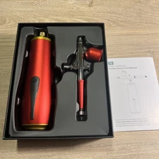 Cordless H61 Airbrush Kit 2600mAh Compressor + Hose – Portable Air Brush Set 