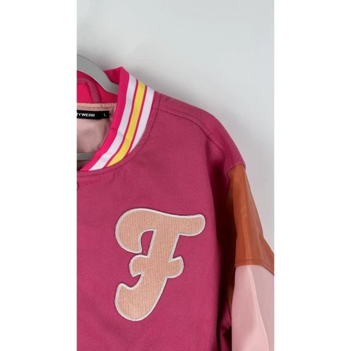 Theorywear FNAF High Varsity Jacket Five Nights at Freddy Letterman Size Large image 7