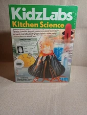 ~4M KidzLabs Kitchen Science Experiment Kit Volcano NEW SEALED~