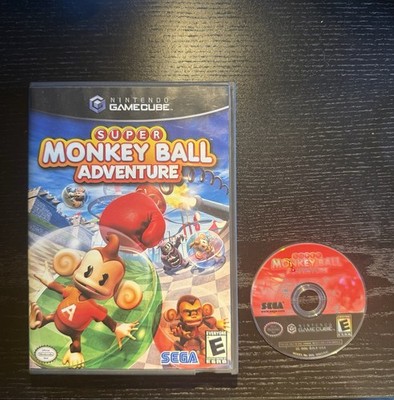 Super Monkey Ball Adventure (Nintendo GameCube, 2006) NO MANUAL | TESTED