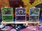 Lot Radieux Sucreine 016/195 Jirachi 120/195 Alakazam 059/195 Tempête Argentée
