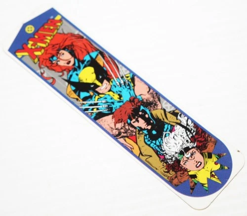 Vintage 1994 Marvel Comics X-Men Wolverine, Gambit, Rogue, Jean Grey Bookmark