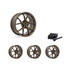5x114.3 Set Of 4 18 Rims Bronze Alloy Wheel Fits 2002-06 Acura Rsx Oexe Rtx 5x114.3 Set Of 4 18 Rims Bronze Alloy Wheel Fits 2002-06 Acura Rsx Oexe Rtx