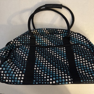 NEW ~ Fox Luggage ~ Rockland Rolling Duffel Bag ~ Multi/Blue Dot Ulta Sz: 20 