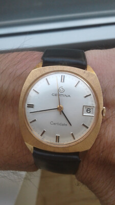 Certina CERTIDATE HAND-WINDING VINTAGE COLLECTION NOS MONTRE  WATCH