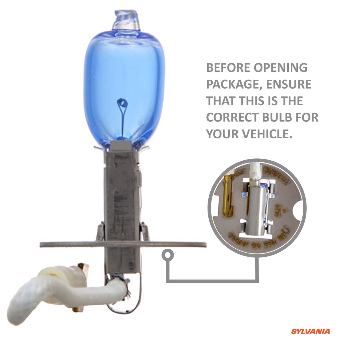 ううy SYLVANIA H3 SilverStar zXe Fog High Performance Halogen