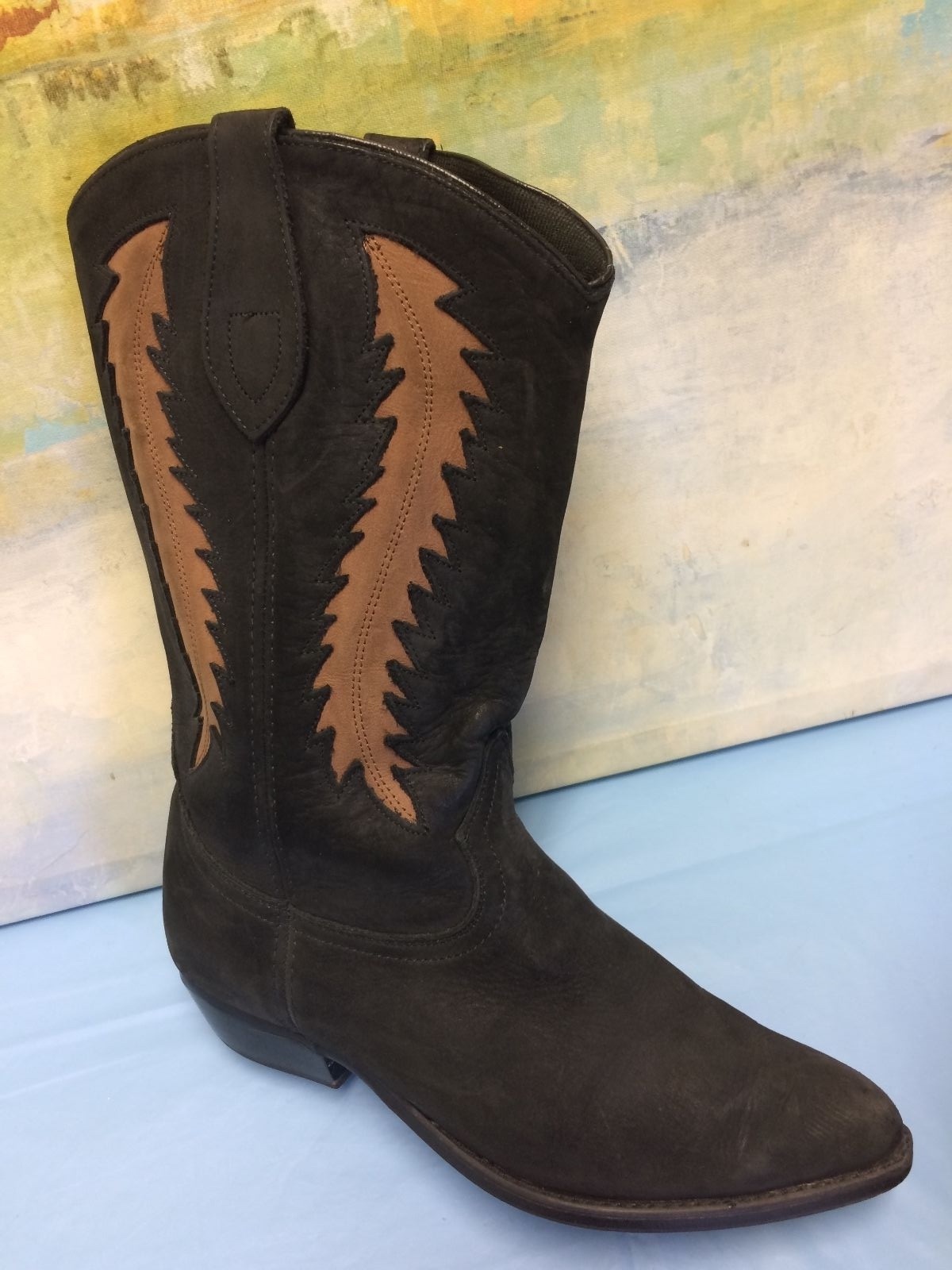 Dingo Matador - Mens Suede Leather Cowboy Boots