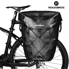 ROCKBROS Bicycle Pannier Bike Bag Rear Rack Bag Waterproof Large Capacity 2Pcs