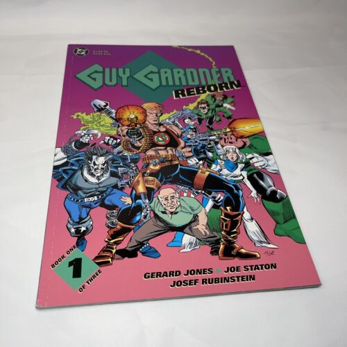Guy Gardner Reborn #1 DC Comics 1992 con Lobo Jones Stanton PETTINE SPEDIZIONE  - Foto 1 di 7