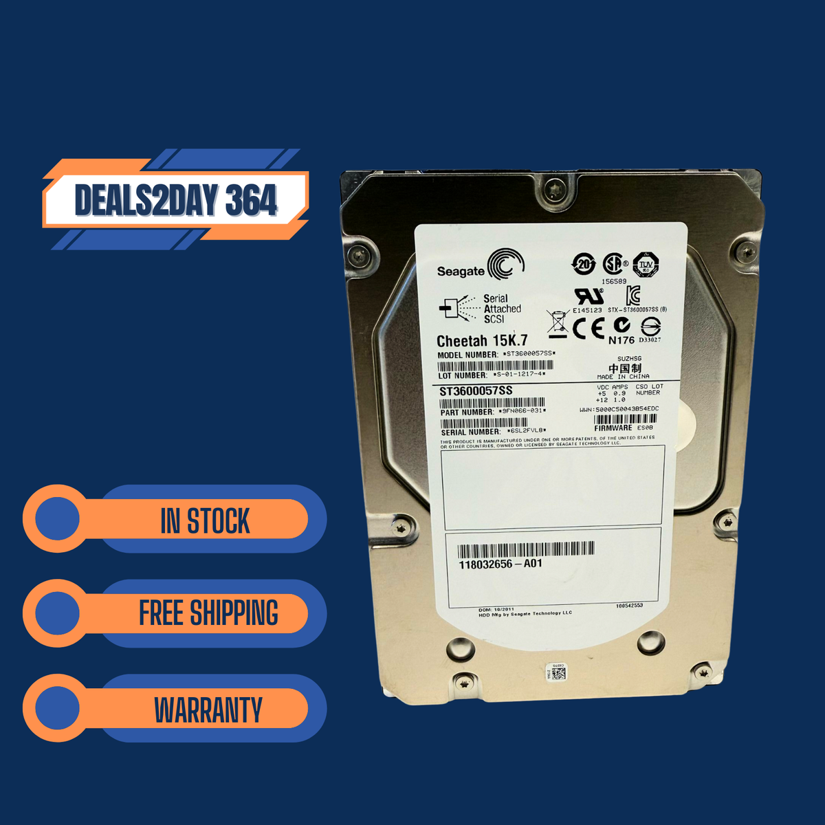 【3年保証】Hard Drive Seagate Cheetah ST3146707LC 146GB 10000RPM SCSI U320 80-Pi Seagate Cheetah Hard rpm, Inch) 8.0 【3年保証】Hard Drive Seagate Cheetah ST3146707LC 146GB 10000RPM SCSI U320 80-Pi Seagate Cheetah Hard rpm, Inch) 8.0